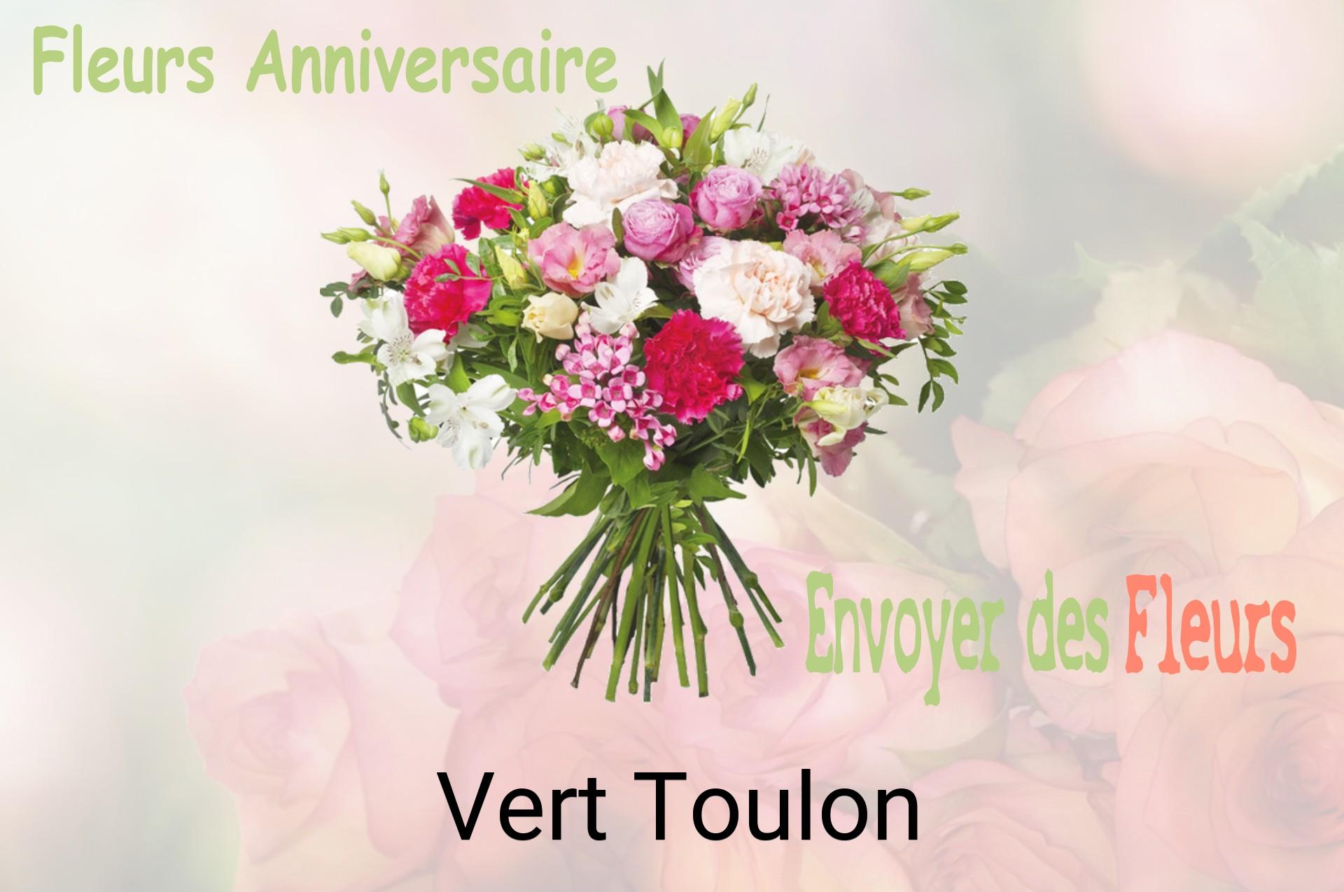 Bouquet de fleurs d’anniversaire livré à Vert-Toulon